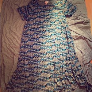 Women’s LuLaRoe Disney Minnie Mouse Carly Dress